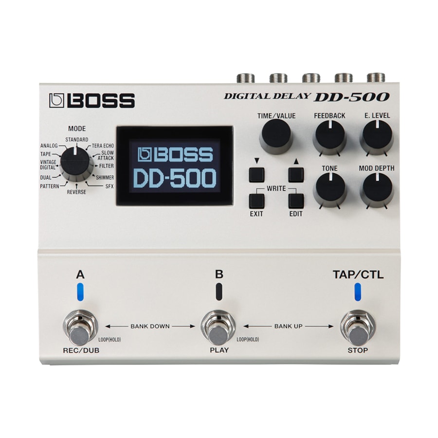 Pedal Boss Delay DD-500 P/ Guitarra Pedal Boss Delay DD-500 P/ Guitarra