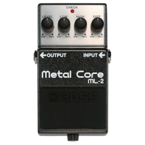Pedal Boss ML-2 Metal Core de Distorção para Guitarra Pedal Boss ML-2 Metal Core de Distorção para Guitarra