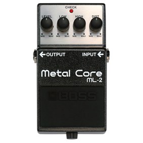 Pedal Boss ML-2 Metal Core de Distorção para Guitarra