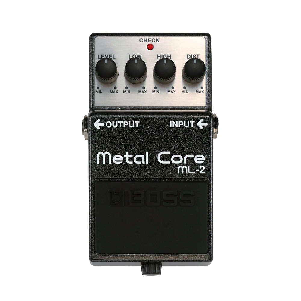 Pedal Boss ML-2 Metal Core de Distorção para Guitarra