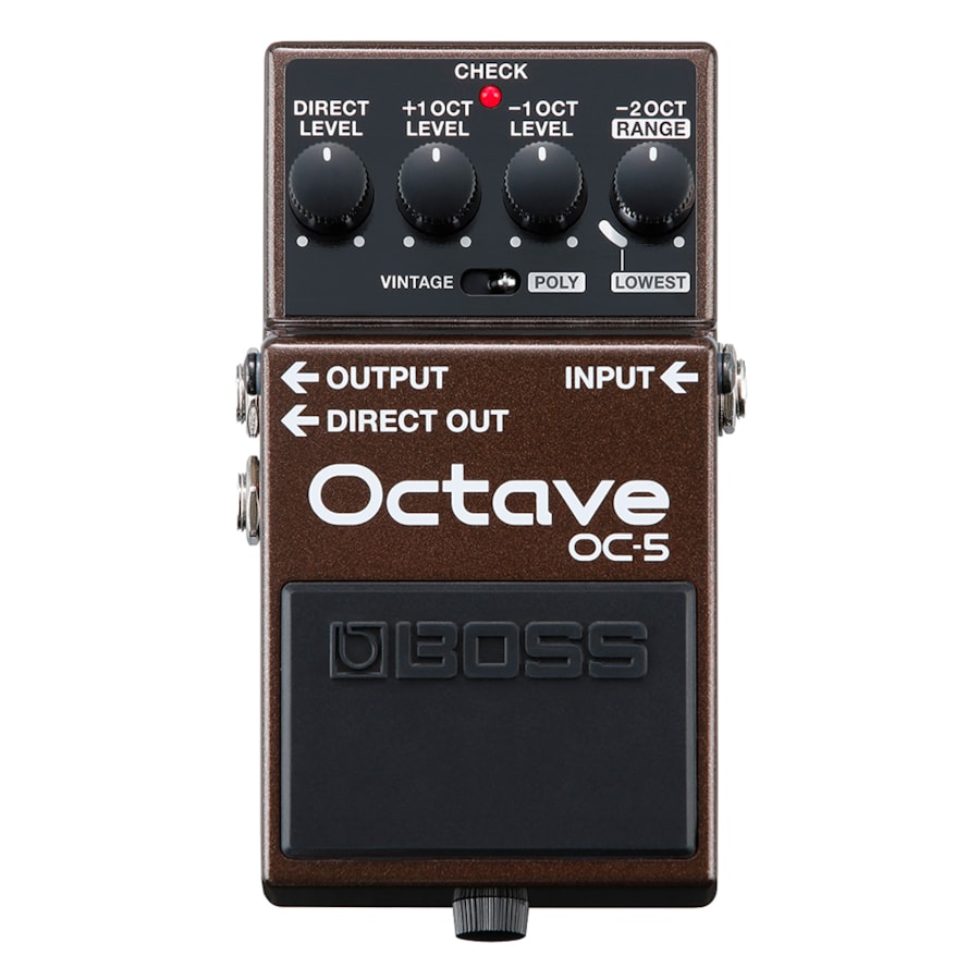 Pedal Boss OC-5 Octave Oitavador Pedal Boss OC-5 Octave Oitavador