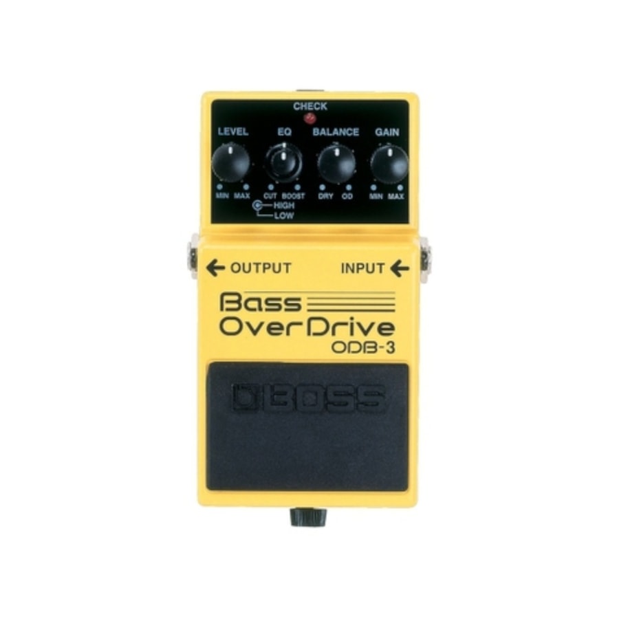 Pedal Boss ODB-3 Bass Overdrive p/ Contrabaixo Pedal Boss ODB-3 Bass Overdrive p/ Contrabaixo