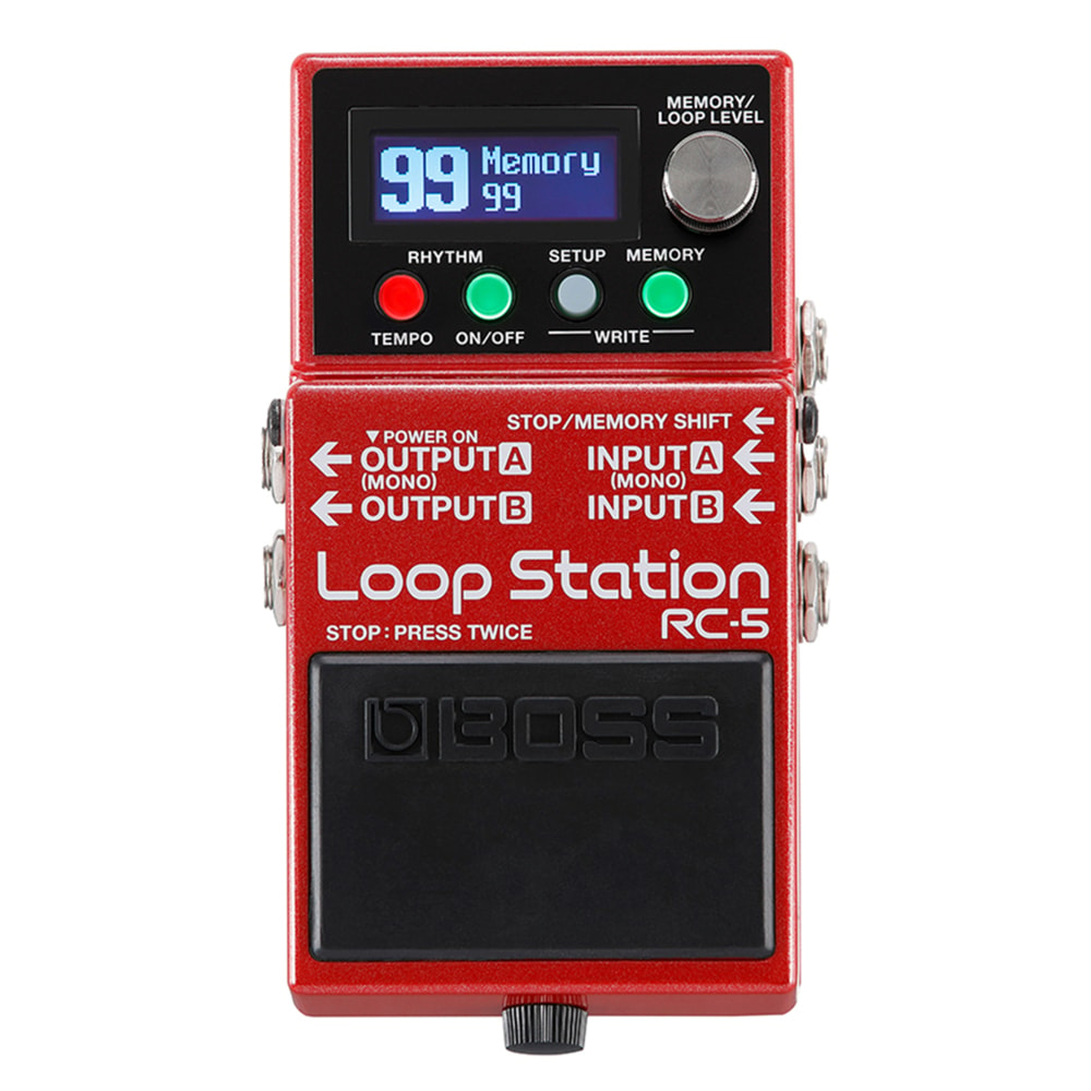BOSS RC-5　Loop Station Pedal Boss RC-5 Loop Station - Akustica Musical