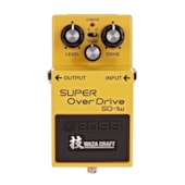 Produto Pedal Boss SD-1W Super Overdrive Waza Craft Series de Overdrive p/ Guitarra