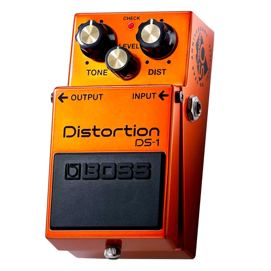 Pedal de Guitarra Boss DS-1 B50A Distortion Edição Especial 50 Anos Pedal de Guitarra Boss DS-1 B50A Distortion Edição Especial 50 Anos