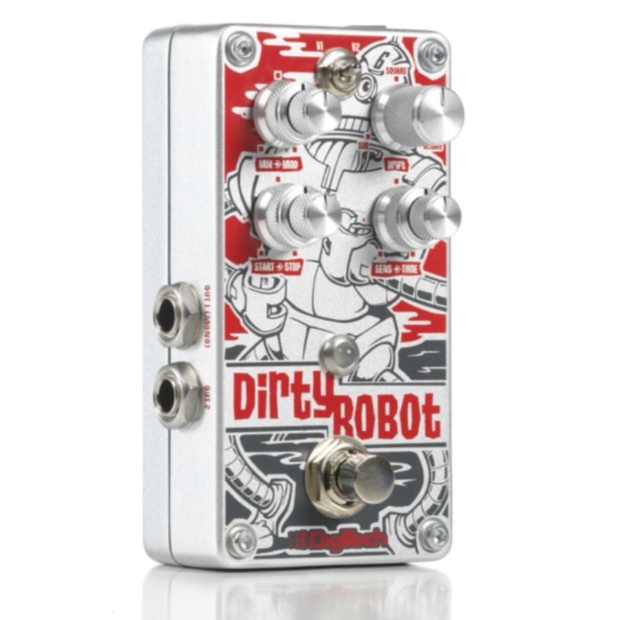 Pedal Digitech Dirty Robot Mini-sintetizador Estéreo Pedal Digitech Dirty Robot Mini-sintetizador Estéreo