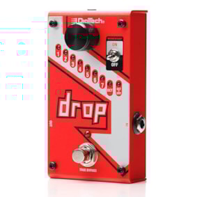 Pedal Digitech Drop V01 Pitch Shifter Com Fonte Pedal Digitech Drop V01 Pitch Shifter Com Fonte