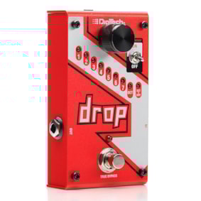 Pedal Digitech Drop V01 Pitch Shifter Com Fonte Pedal Digitech Drop V01 Pitch Shifter Com Fonte