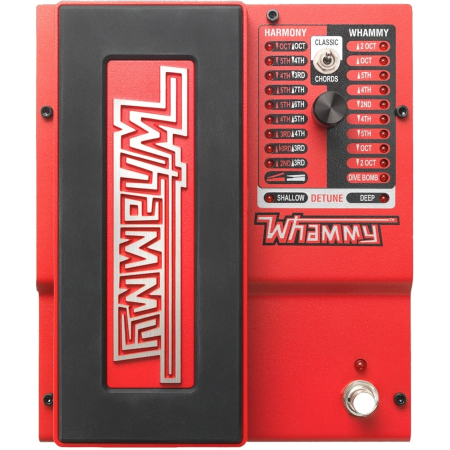 Pedal Digitech Whammy V Pitch Series C/ Pedal de Expressão C/ Fonte