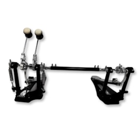Pedal Duplo X-Pro Direct Drive PD DBL ACTD Preto P/ Bumbo