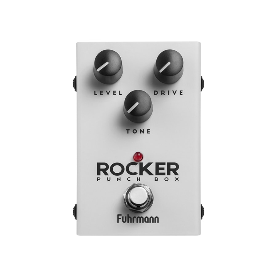 Pedal Fuhrmann PB20 Rocker Punch Box Linha One de Distorção p/ Guitarra Pedal Fuhrmann PB20 Rocker Punch Box Linha One de Distorção p/ Guitarra