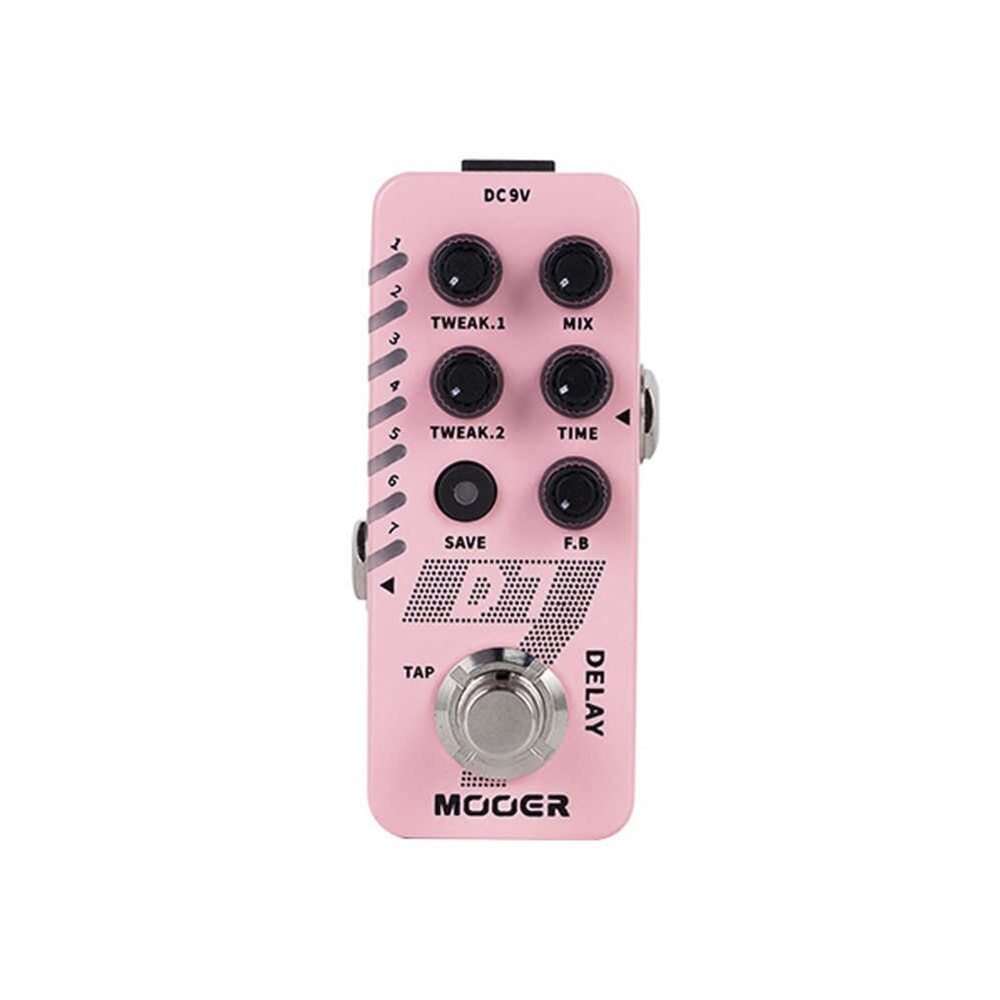 Pedal Mooer D7 Delay e Looper