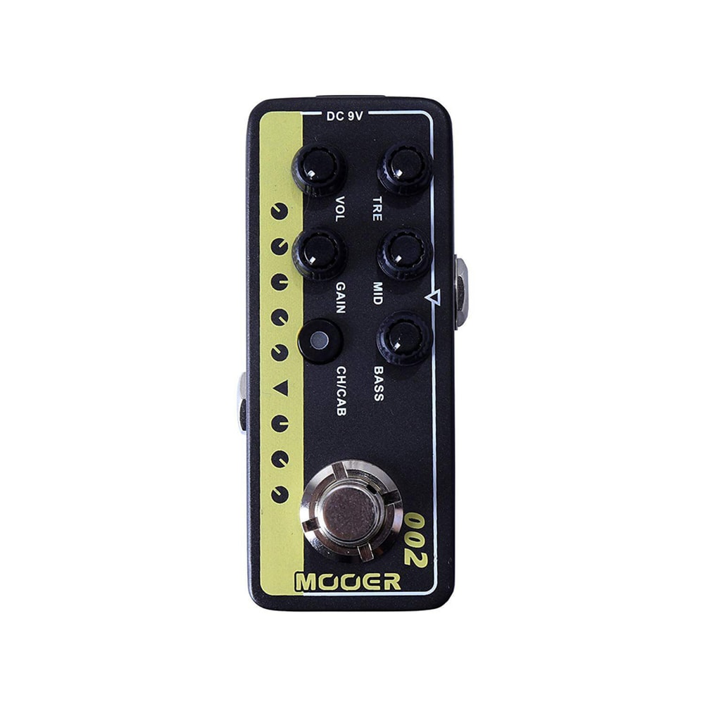 Pedal Mooer M002 UK Gold 900 Pré-Amplificador p/ Guitarra
