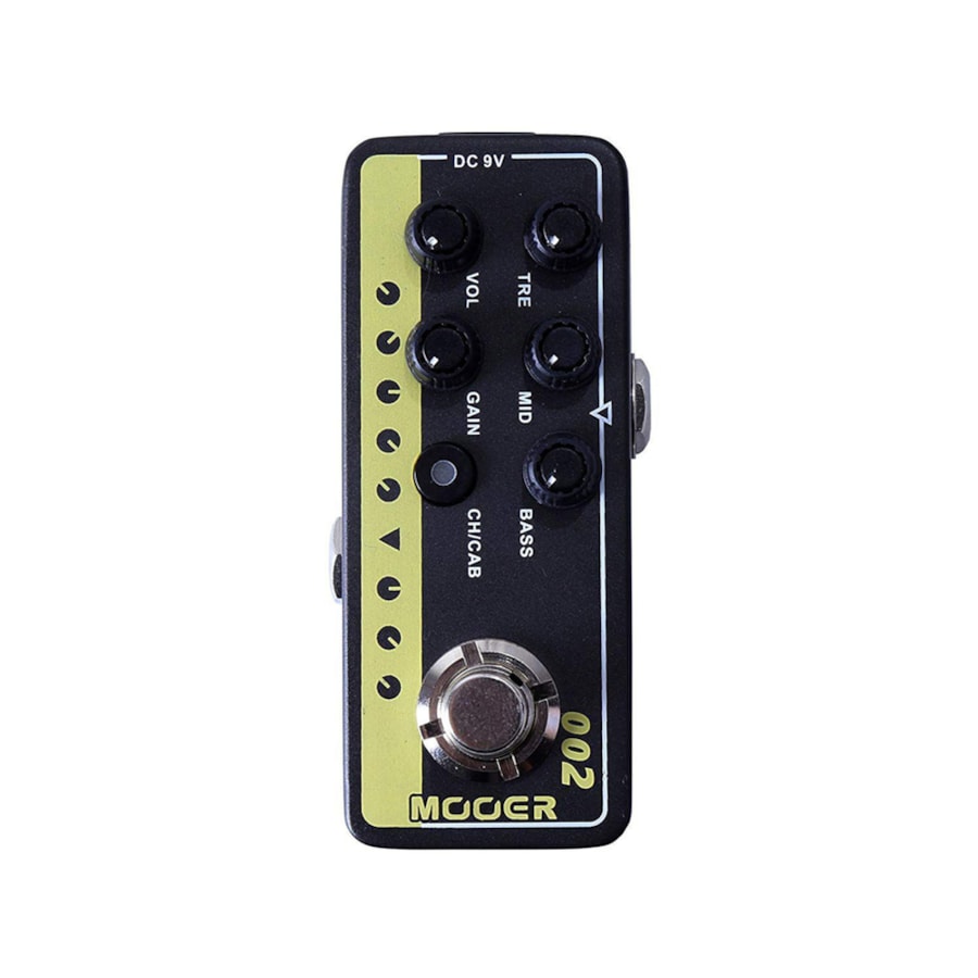 Pedal Mooer M002 UK Gold 900 Pré-Amplificador p/ Guitarra