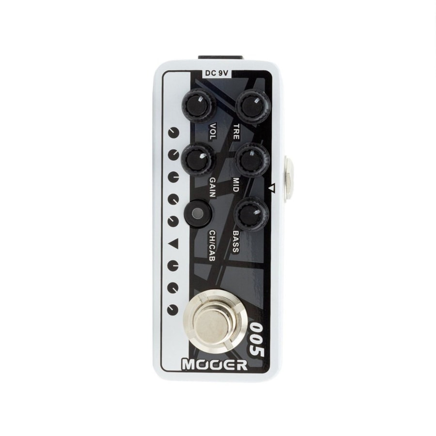 Pedal Mooer M005 Brown Sound 3 Pré-Amplificador p/ Guitarra