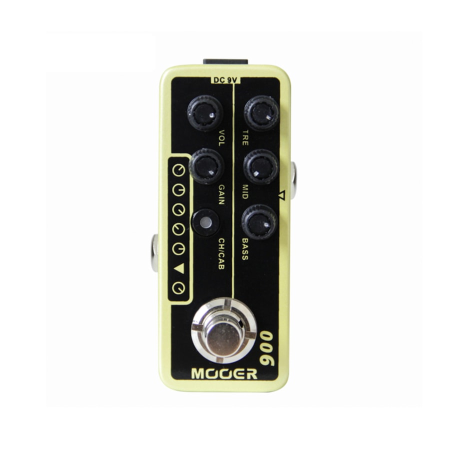 Pedal Mooer M006 US Classic Deluxe Pré-Amplificador para Guitarra