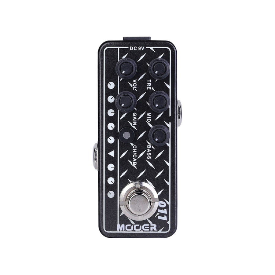 Pedal Mooer M011 Cali-Dual Pré-Amplificador p/ Guitarra Pedal Mooer M011 Cali-Dual Pré-Amplificador p/ Guitarra