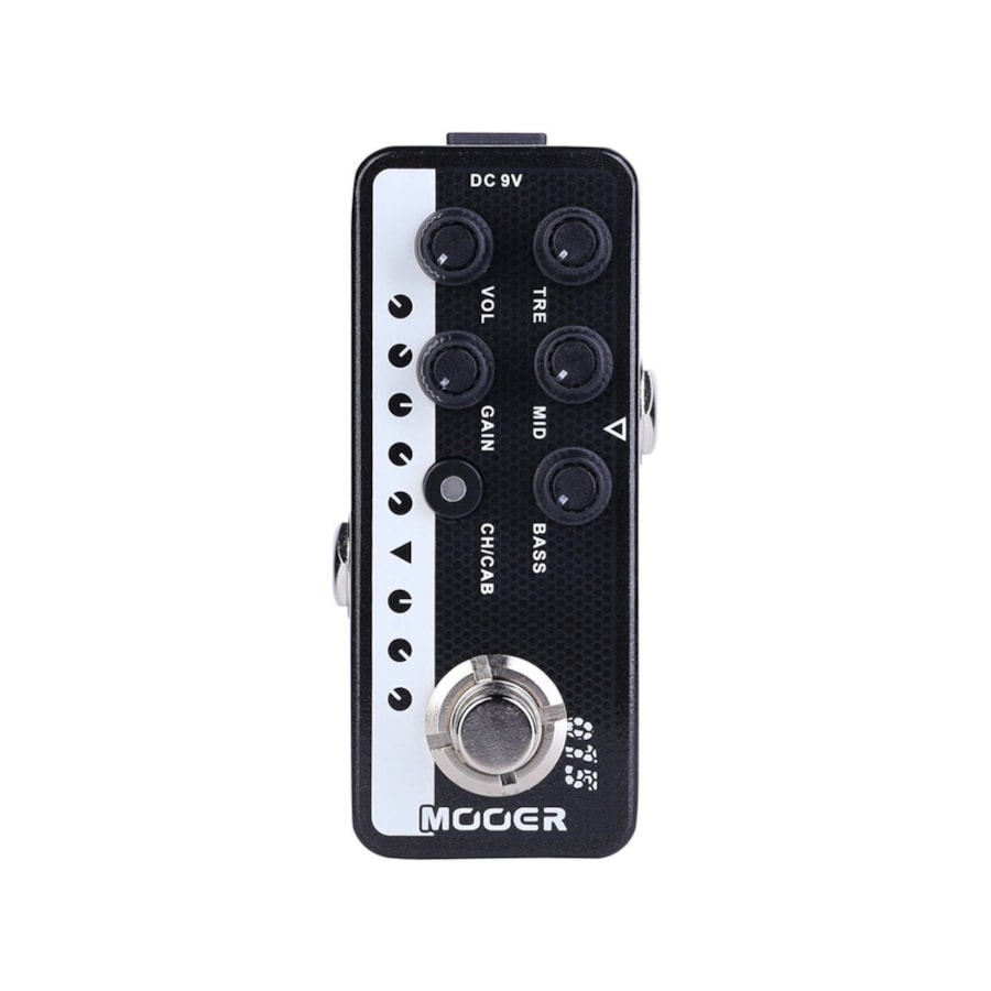 Pedal Mooer M015 Brown Sound Pré-Amplificador p/ Guitarra