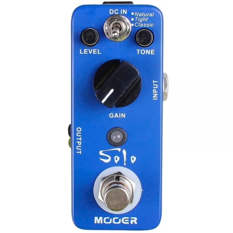 Pedal Mooer MDS5 Solo Distortion de Distorção p/ Guitarra