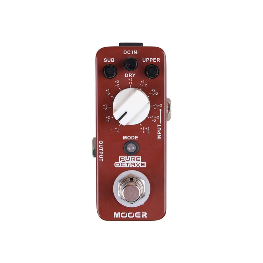 Pedal Mooer MPO Pure Octave Oitavador Pedal Mooer MPO Pure Octave Oitavador