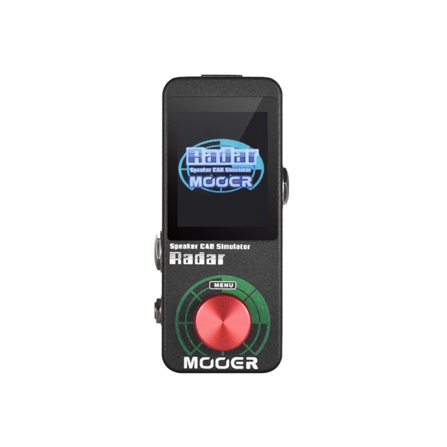 Pedal Mooer MS1 Radar Simulador de Gabinete Pedal Mooer MS1 Radar Simulador de Gabinete