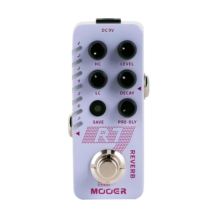 Pedal Mooer R7 Reverb Para Instrumentos Pedal Mooer R7 Reverb Para Instrumentos
