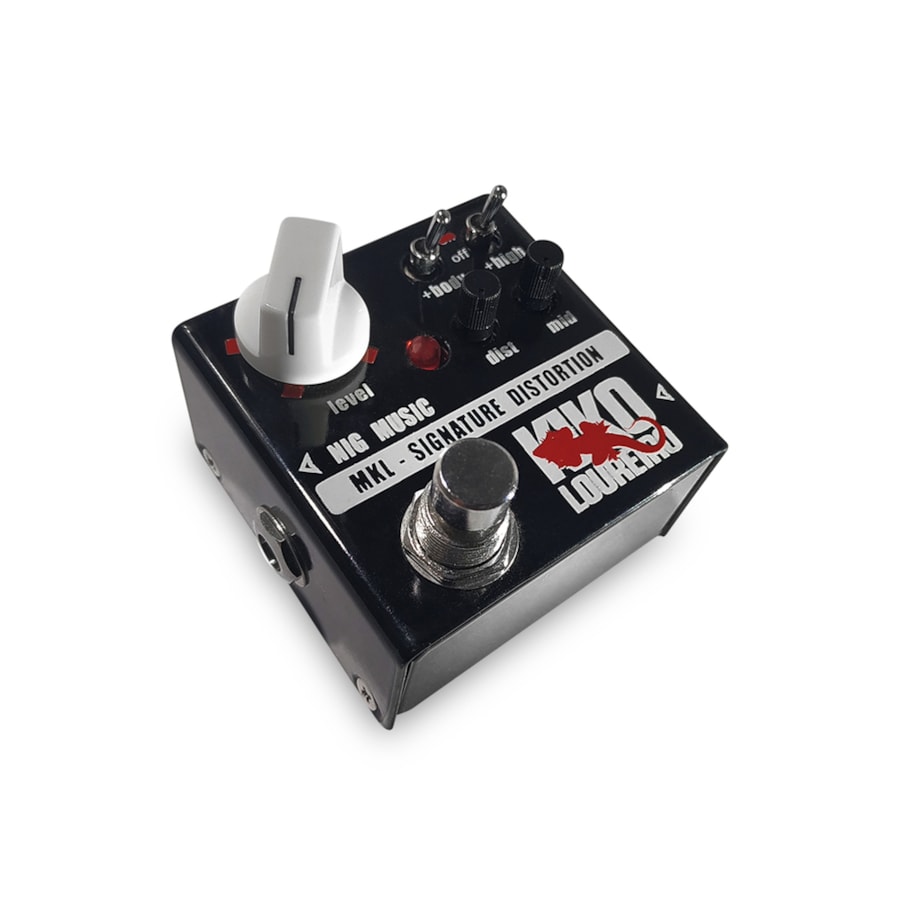 Pedal NIG MKL Kiko Loureiro Signature Distortion de Distorção p/ Guitarra Pedal NIG MKL Kiko Loureiro Signature Distortion de Distorção p/ Guitarra