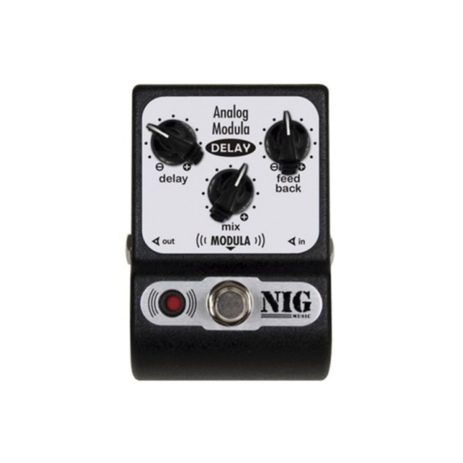 Pedal NIG PADM Analogic Modula Delay de Delay e Chorus Pedal NIG PADM Analogic Modula Delay de Delay e Chorus