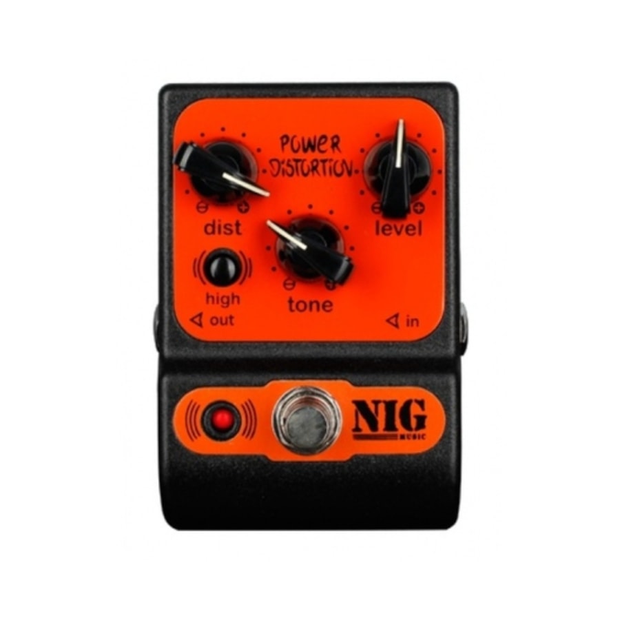 Pedal NIG PPD Power Distortion de Distorção p/ Guitarra