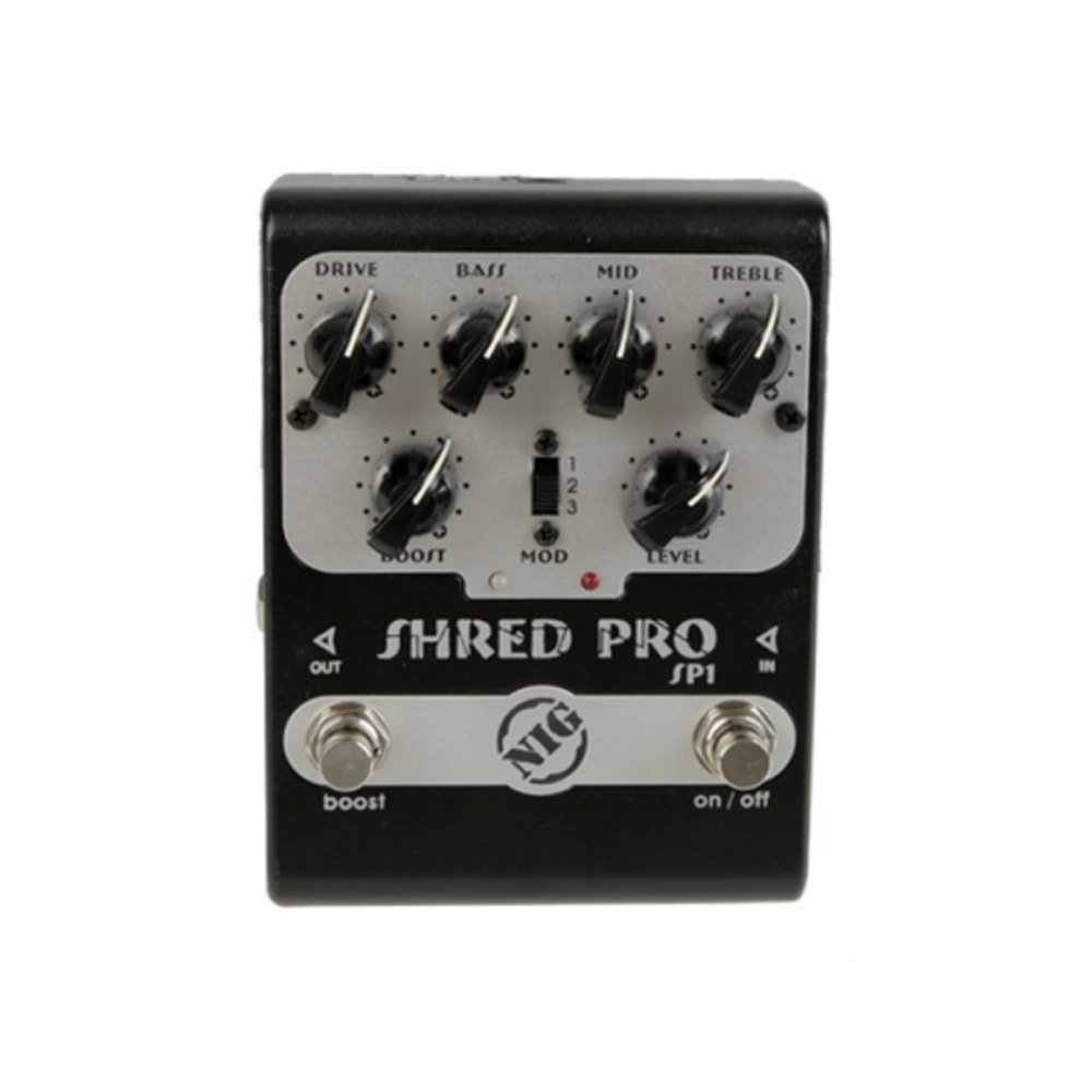 Pedal NIG SP1 Shred Pro de Distorção p/ Guitarra