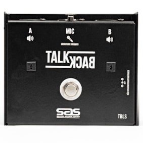 Pedal Talkback Santo Angelo SAS TBLS com LED Sem Trava e Fonte