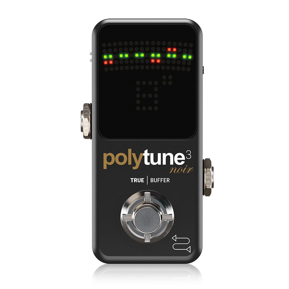 Pedal TC Electronic Polytune 3 Mini Noir Afinador Cromático