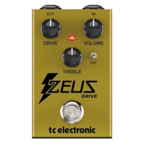 Pedal TC Electronic Zeus Drive de Overdrive p/ Guitarra Pedal TC Electronic Zeus Drive de Overdrive p/ Guitarra