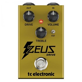 Pedal TC Electronic Zeus Drive de Overdrive p/ Guitarra