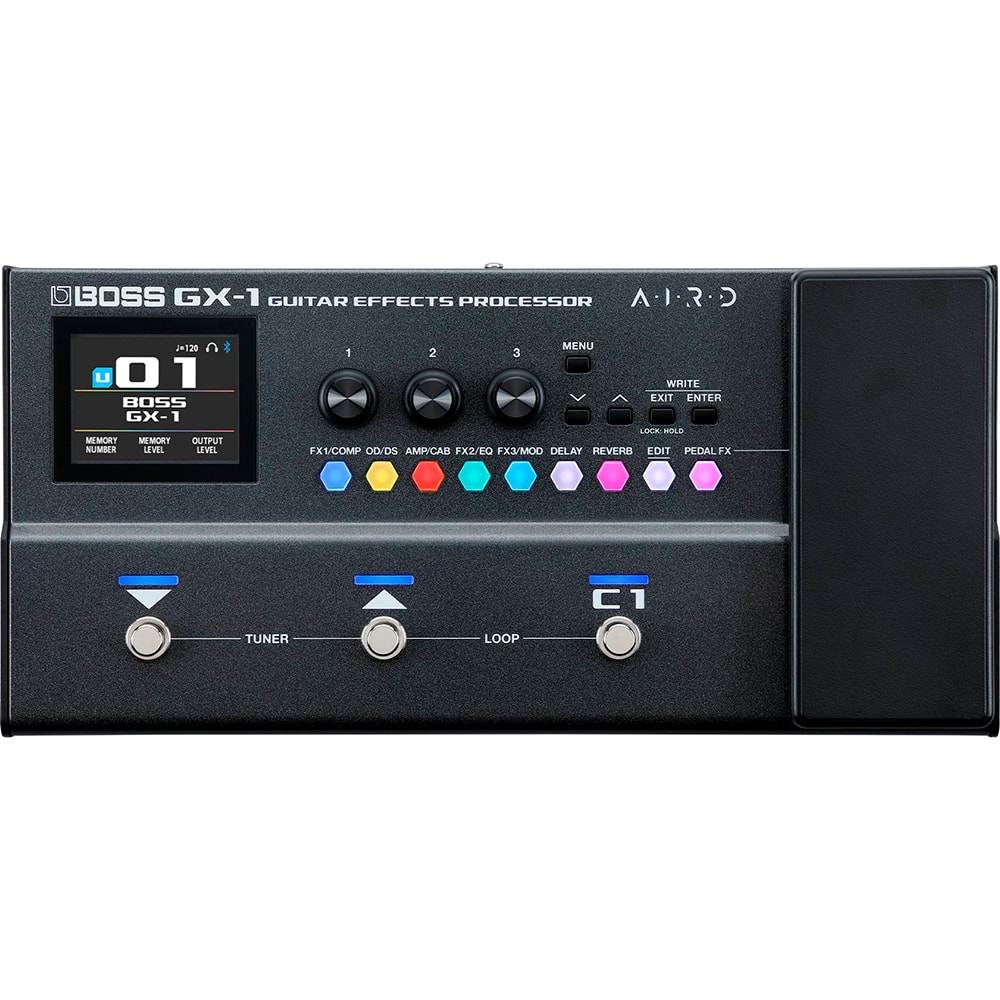 Pedaleira Boss GX-1 Multi Efeitos P/ Guitarra