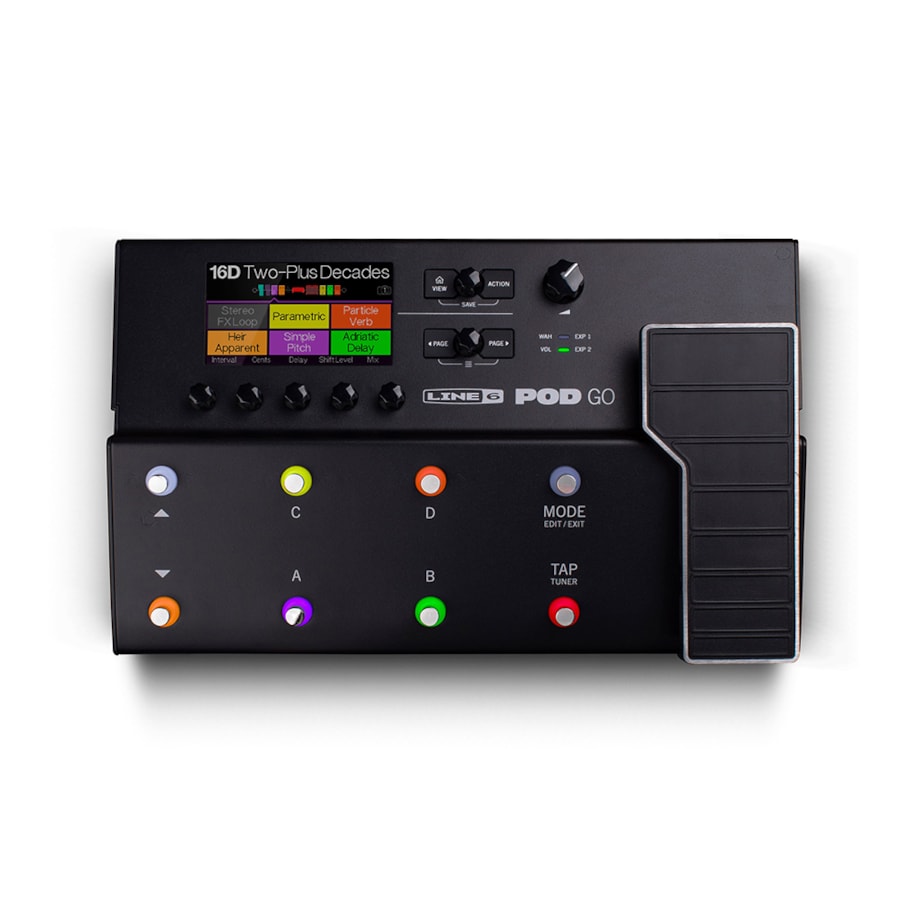 Pedaleira Line 6 Pod Go para Guitarra Pedaleira Line 6 Pod Go para Guitarra