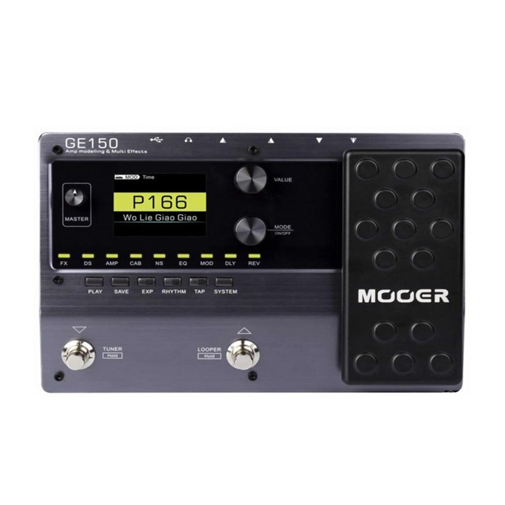 Pedaleira Mooer GE150 GE Series Multiefeitos p/ Guitarra