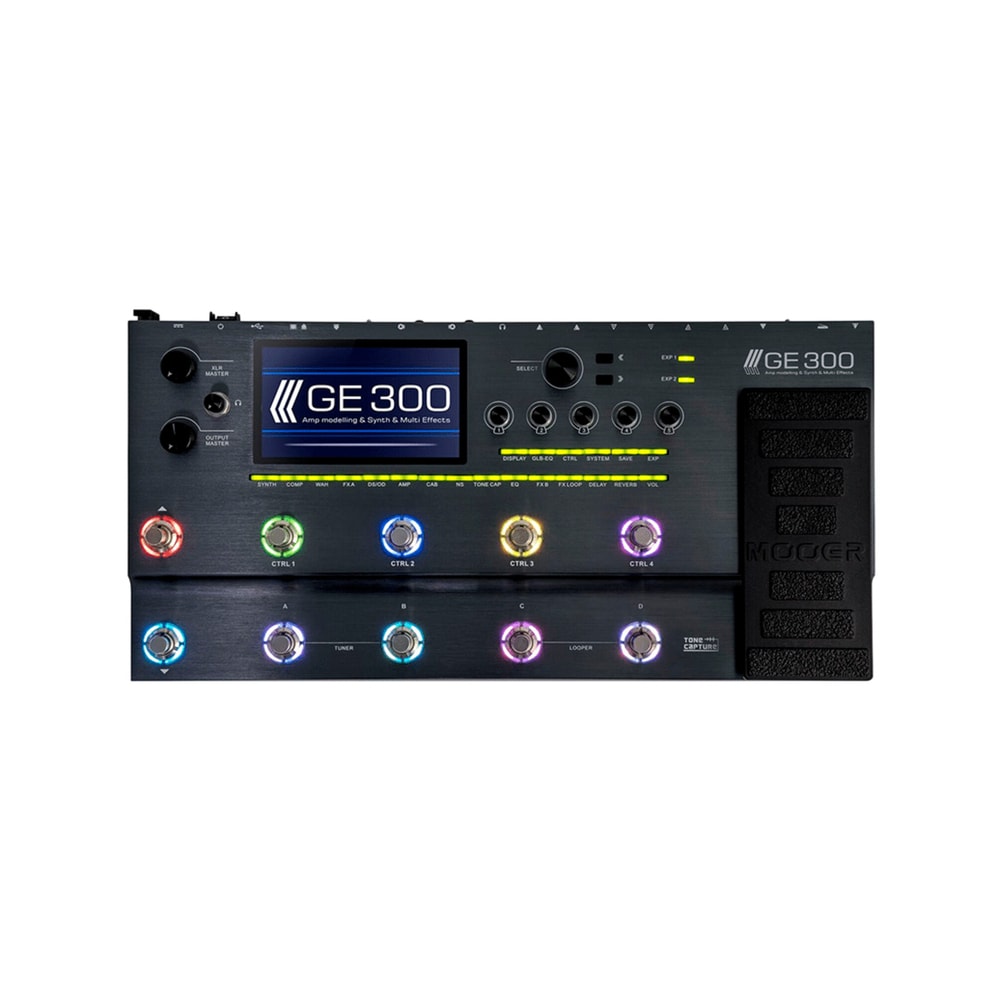 Pedaleira Mooer GE300 GE Series Multiefeitos p/ Guitarra