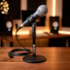 Pedestal Mesa P/ Microfone Saty PMS-05 C/ Cachimbo
