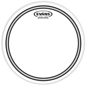 Pele Evans EC2 Transparente TT12EC2S P/ Tom 12 Polegadas