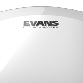 Pele Evans EQ4 Clear BD20GB4 de 20 Polegadas Batedeira Pele Evans EQ4 Clear BD20GB4 de 20 Polegadas Batedeira