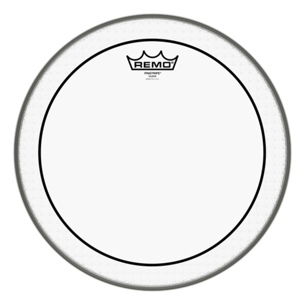 Pele Remo Pinstripe Clear PS-0313-00 de 13 Polegadas Batedeira