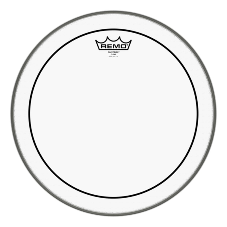 Pele Remo Pinstripe Clear PS-0314-00 de 14 Batedeira Pele Remo Pinstripe Clear PS-0314-00 de 14 Batedeira