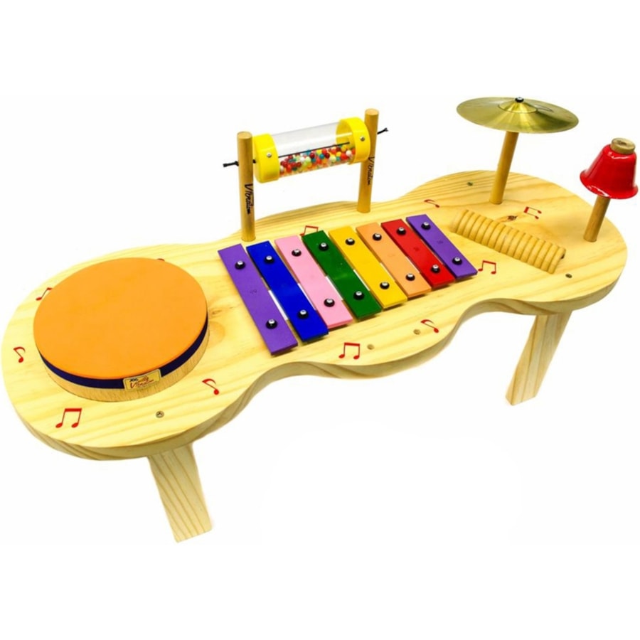 Pequena Percussão Vibratom Baby de Madeira P3696 Pequena Percussão Vibratom Baby de Madeira P3696