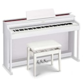 Produto Piano Digital Casio AP-470 Celviano Branco c/ Banqueta