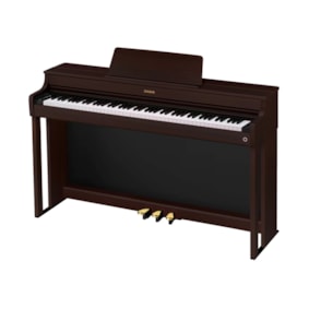 Piano Digital Casio AP300 BN Celviano Marrom C/ Banco