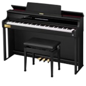 Produto Piano Digital Casio AP750 BK Celviano Preto C/ Banqueta
