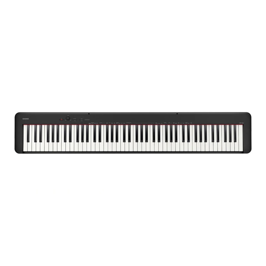 Piano Digital Casio CDP-S150 BK Linha CDP-S Preto C/ Fonte e Pedal