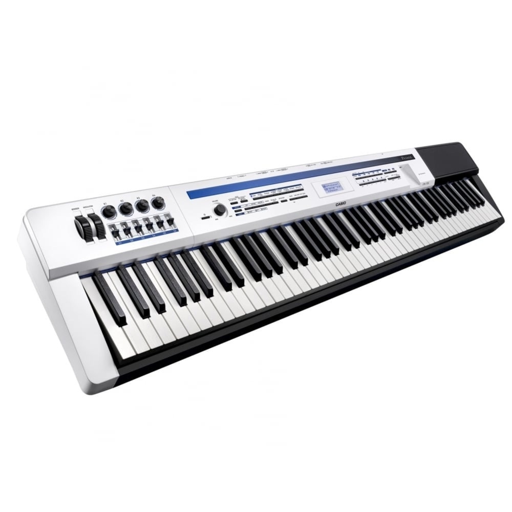 Piano Digital Casio Privia PX-5S Sintetizador Branco C/ Fonte e