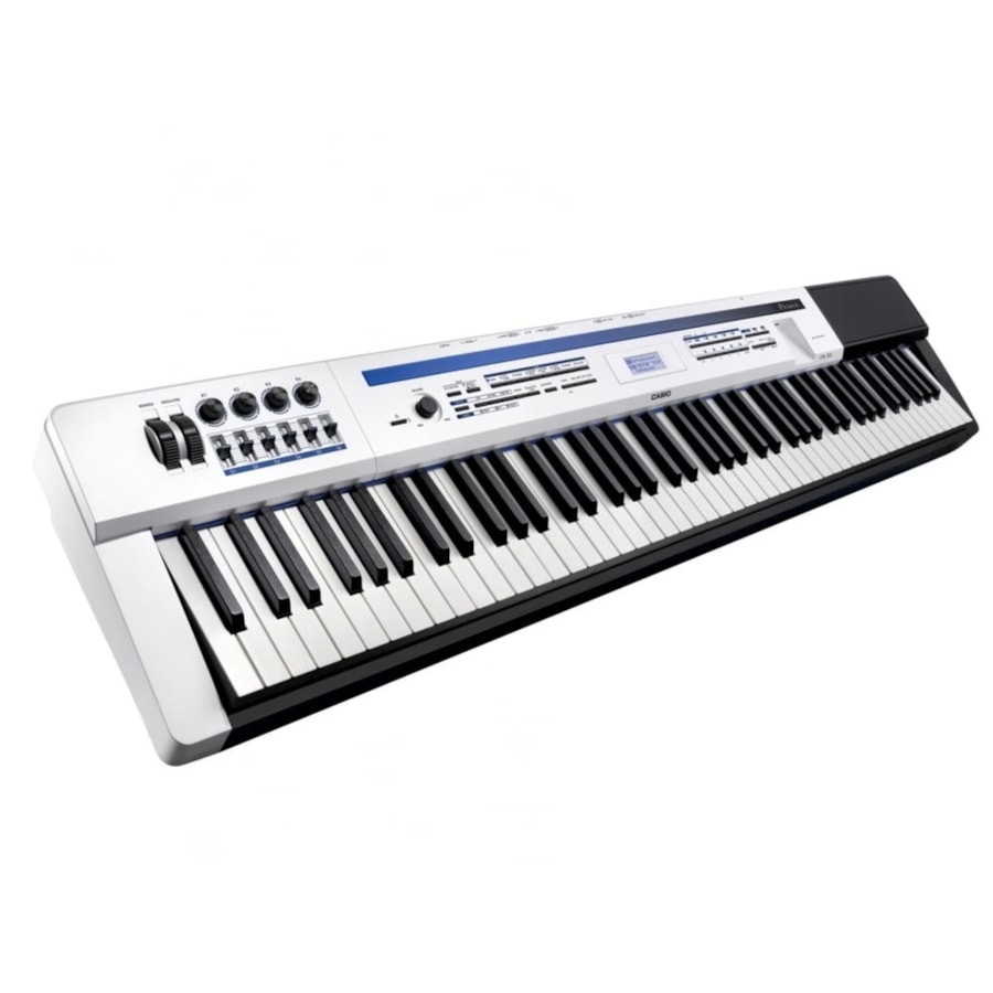 Piano Digital Casio Privia PX-5S Sintetizador Branco C/ Fonte e Pedal Piano Digital Casio Privia PX-5S Sintetizador Branco C/ Fonte e Pedal
